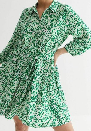 Blousejurk - mottled green