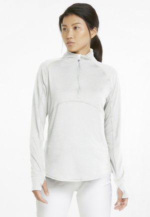 W GAMER 1/4 ZIP - Sweatshirt - bright white