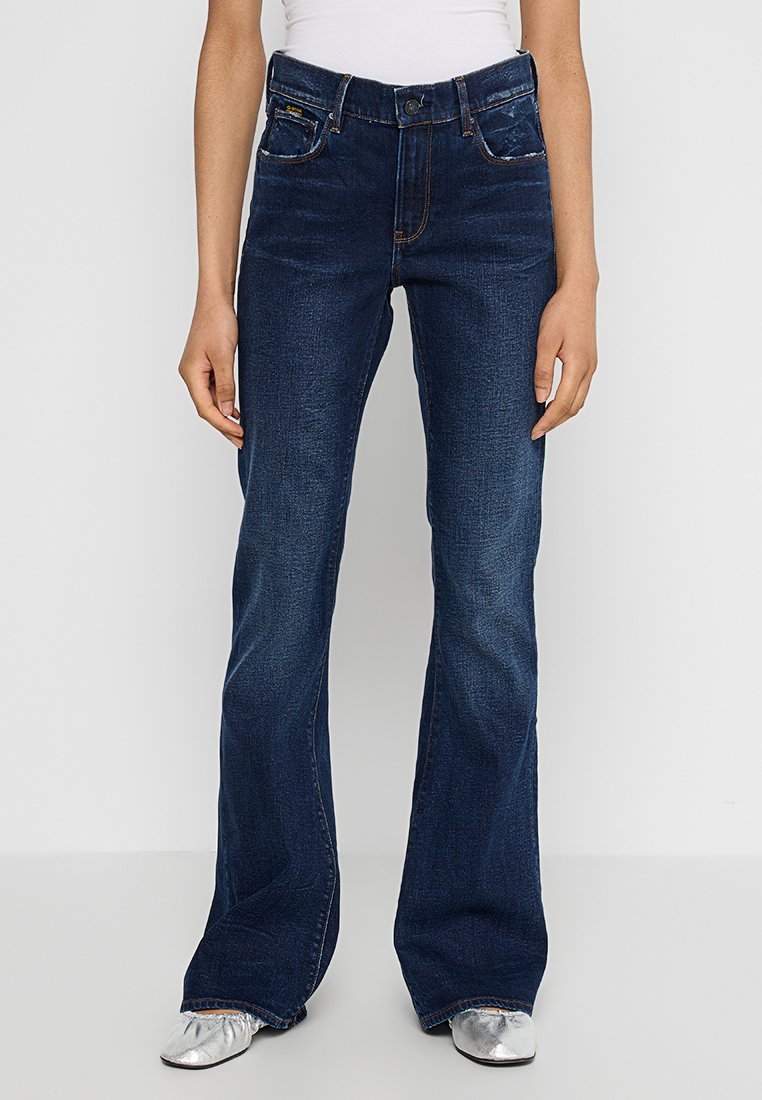 G-Star Flared Jeans donkerblauw