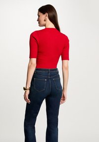 Morgan T-shirt basic - rouge