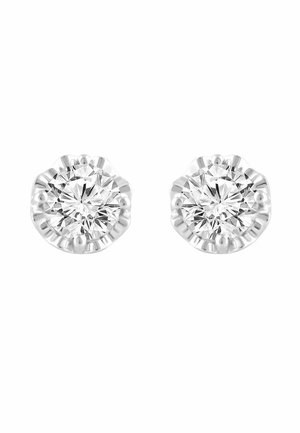 Ethische Diamanten, Boucles d'oreilles - white gold-coloured