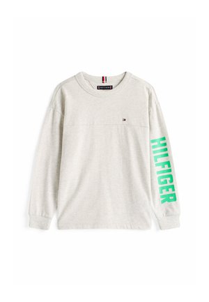 LOGO GRAPHIC - Langærmet T-shirt - grey heather