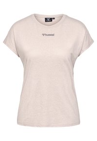 Hummel HMLZANDRA - T-shirt - bas - pumice stone melange