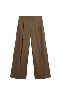 Stoffhose - mottled brown