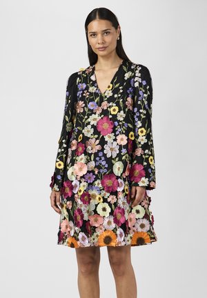 YASFLOWERING DRESS - Cocktailkjole - black