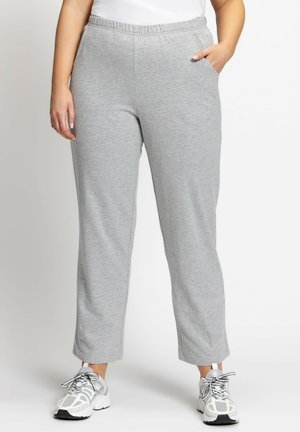 Pantalones deportivos - light gray-mottled