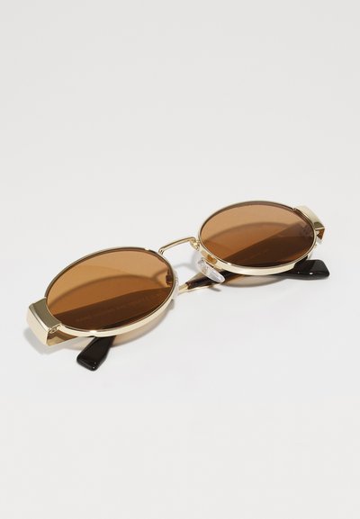 MARC JACOBS UNISEX - Ochelari de soare - gold-coloured/brown