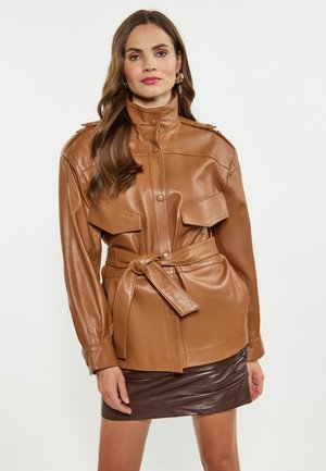 faina Læderjakker - kamel