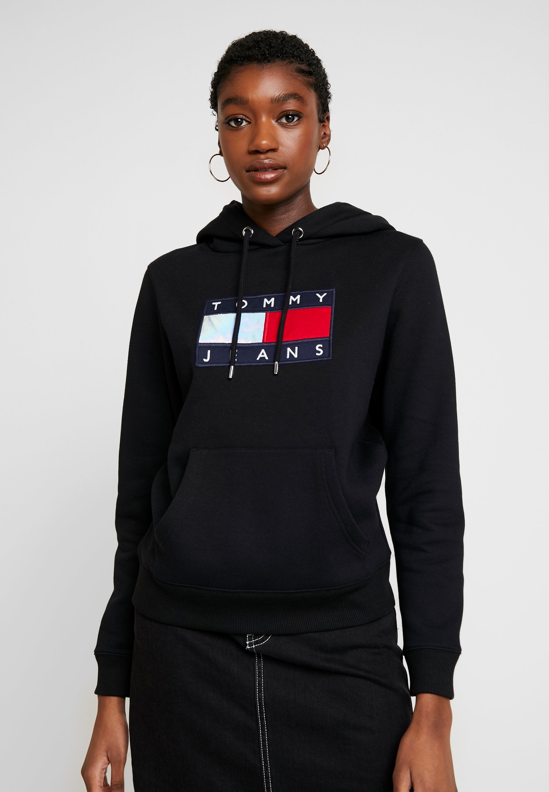 tommy hilfiger metallic pullover
