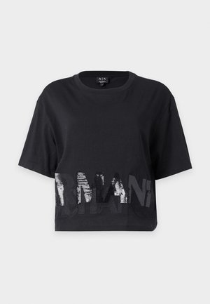Armani Exchange, Camiseta estampada - black