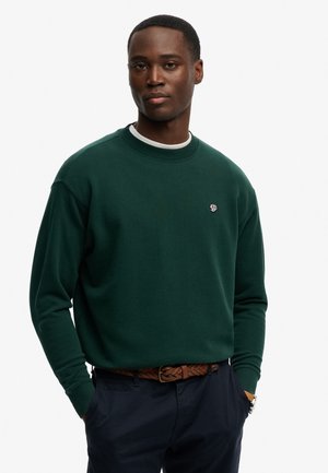 ESSENTIAL HERITAGE CREW - Sweater - dark pine green