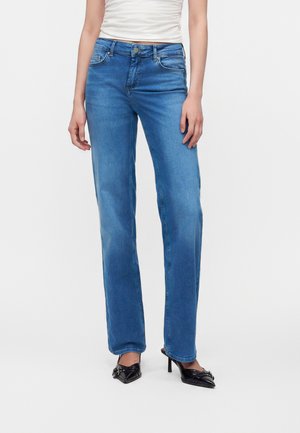 ONLY, ONLBLUSH - Straight leg jeans - medium blue denim