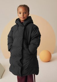 Next - KNEE LENGTH WATERPROOF HOODED PADDED - Geacă - black Imagine miniatură 1