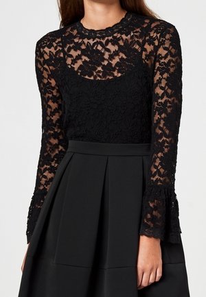 HALLHUBER Blouse - black