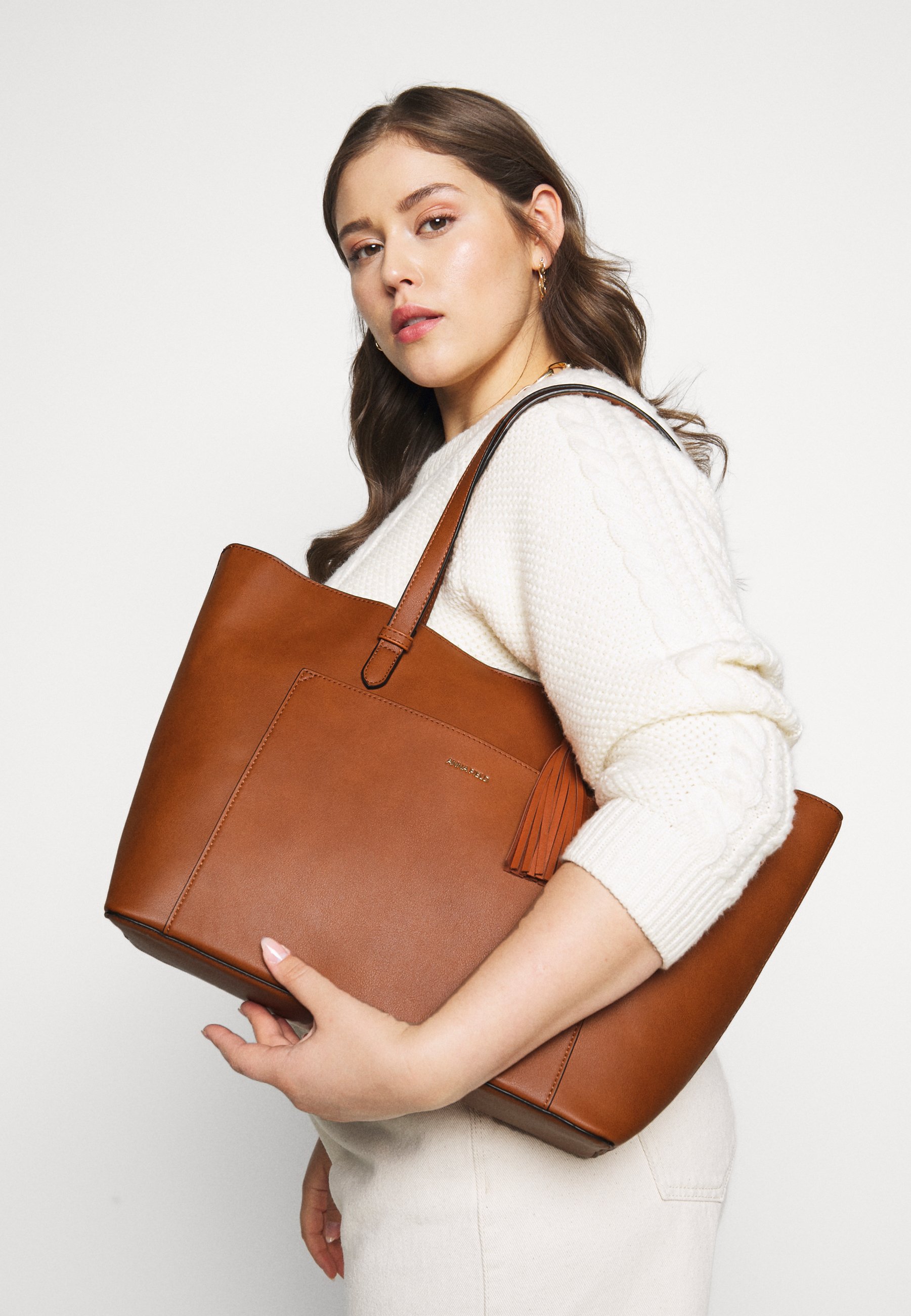 Anna Field Håndveske cognac Zalando.no Anna Field Håndveske cognac Zalando.no