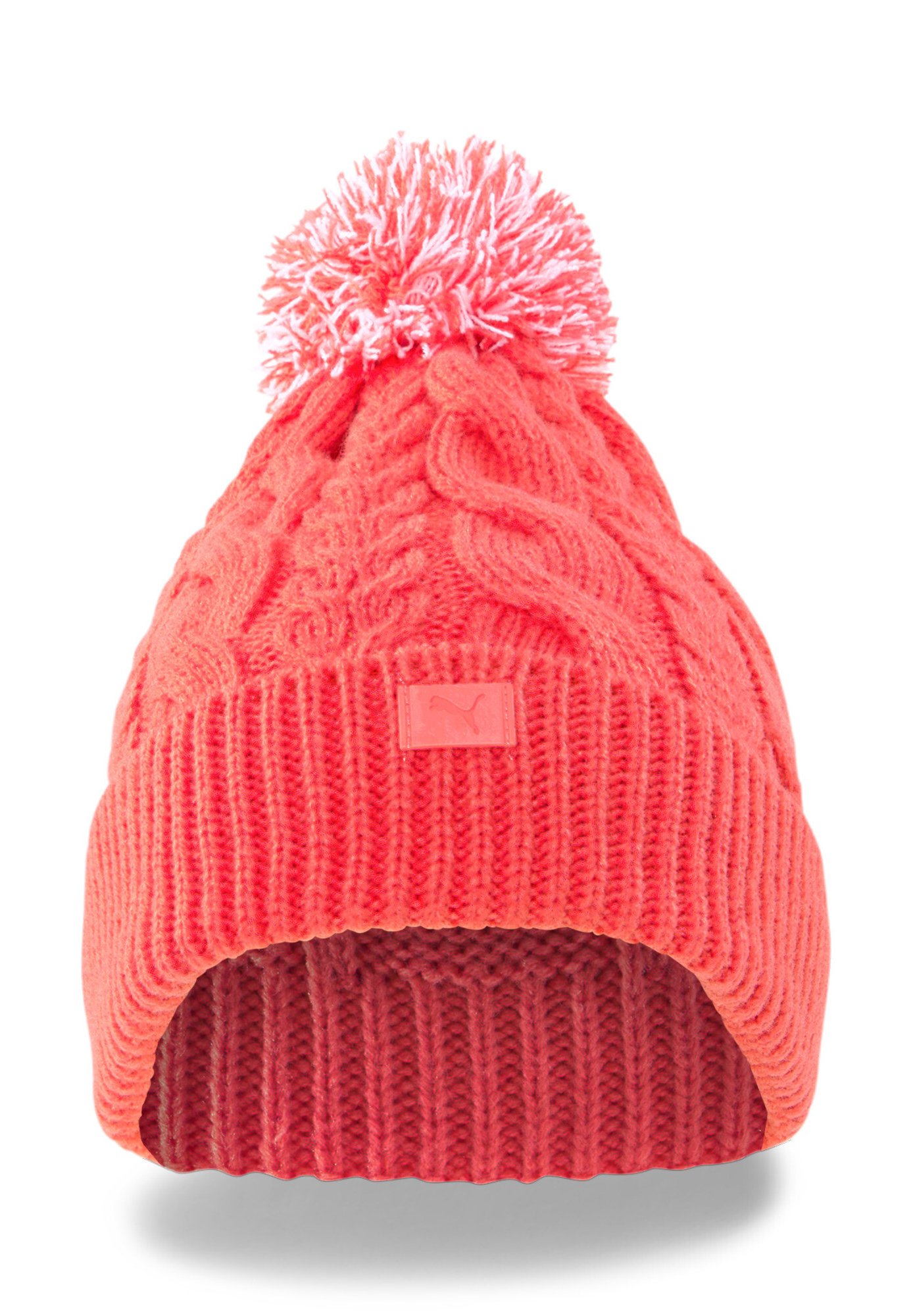 Puma Golf W S CABLE POM - Muts - carnation pink/bright white/lichtrood -  Zalando.nl