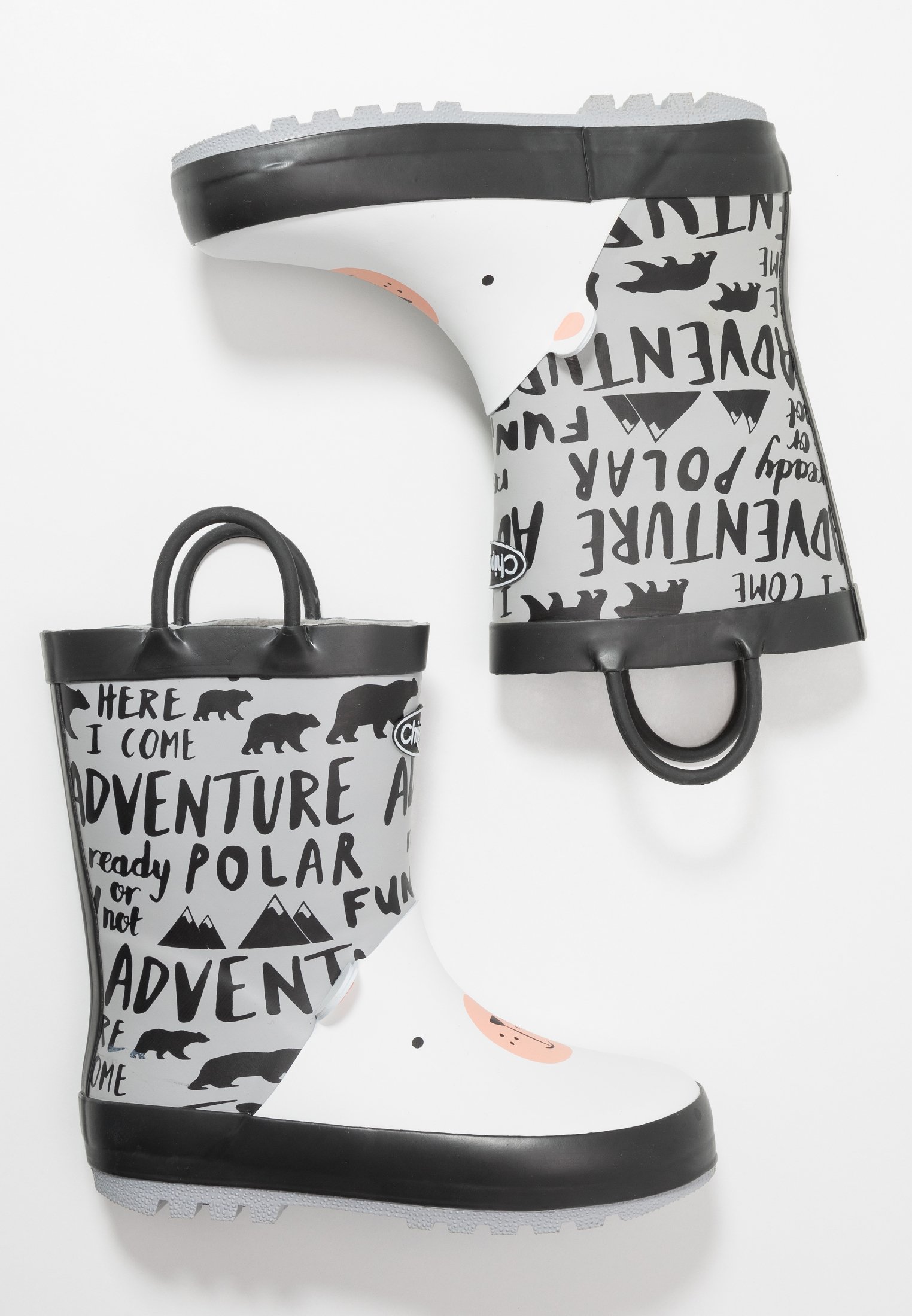 Chipmunks PHOEBE Gummistövlar greywhite Zalando.se Chipmunks PHOEBE Gummistövlar greywhite Zalando.se