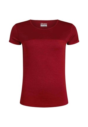 Berghaus VOYAGER TECH - Sport T-Shirt - syrah red dahlia