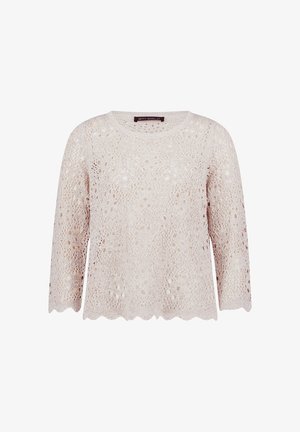 Betty Barclay, BETTY BARCLAY MIT 3/4 ARM STRICKPULLOVER - Trui - grau