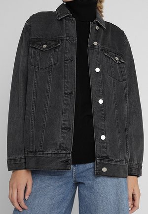 Halflange jas - black