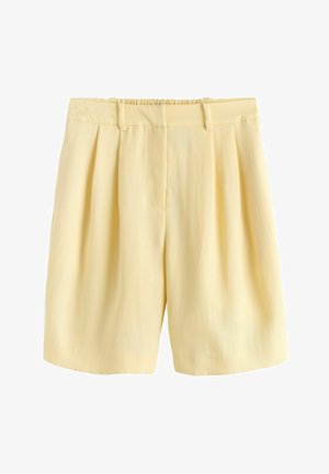 Next, TALL FIT - CRINKLE TAILORED BERMUDA SHORTS . - Shortsit - yellow