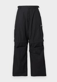 DOUBLE EDGED SWORD PANTS UNISEX - Armijas stila bikses - black