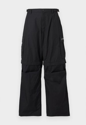 DOUBLE EDGED SWORD PANTS UNISEX - Cargo trousers - black