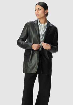 TAILORED - Halflange jas - black