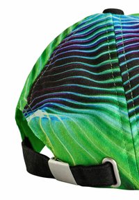 Next BASEBALL REGULAR FIT - Cap - black lime glitch print