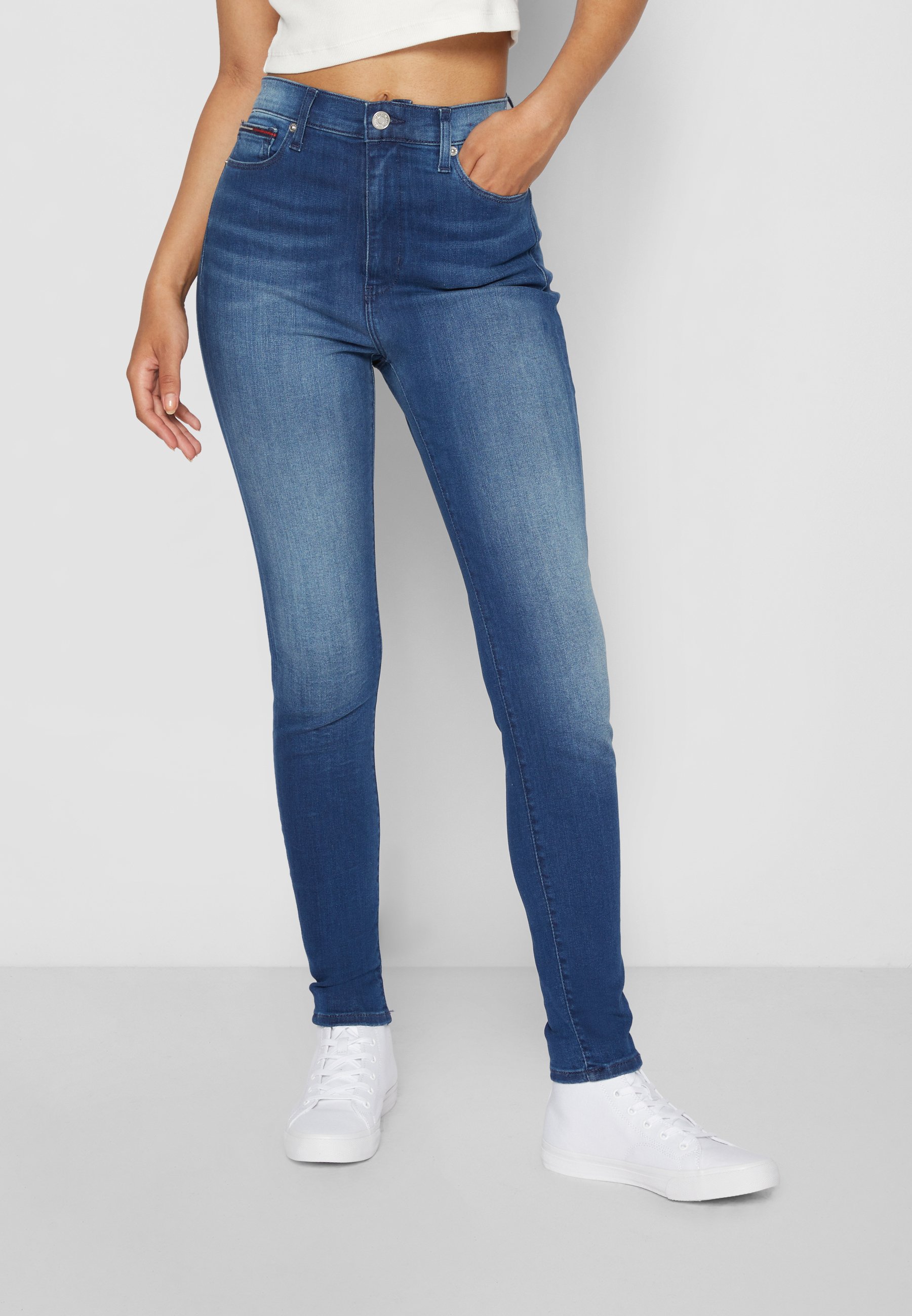 denim Fit - - blue/blue Jeans Tommy Skinny SUPER SYLVIA Jeans