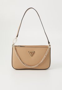 NOELLE MINI TOP ZIP SHOULDER - Borsa a mano - beige