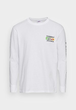 Tommy Jeans, MONO POSITIVITY TEE - Camiseta de manga larga - white