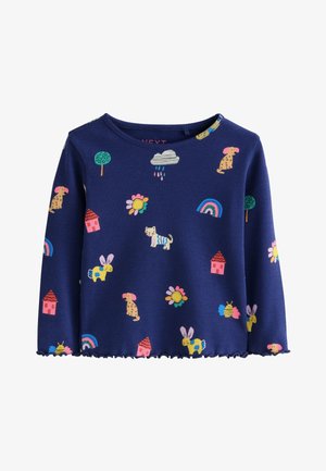 Next REGULAR FIT - LONG SLEEVE - Langærmet T-shirt - navy
