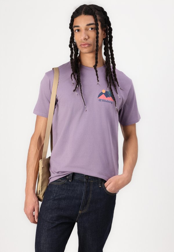 SUN DOWN ADIV UNISEX - Print T-shirt - lavender4