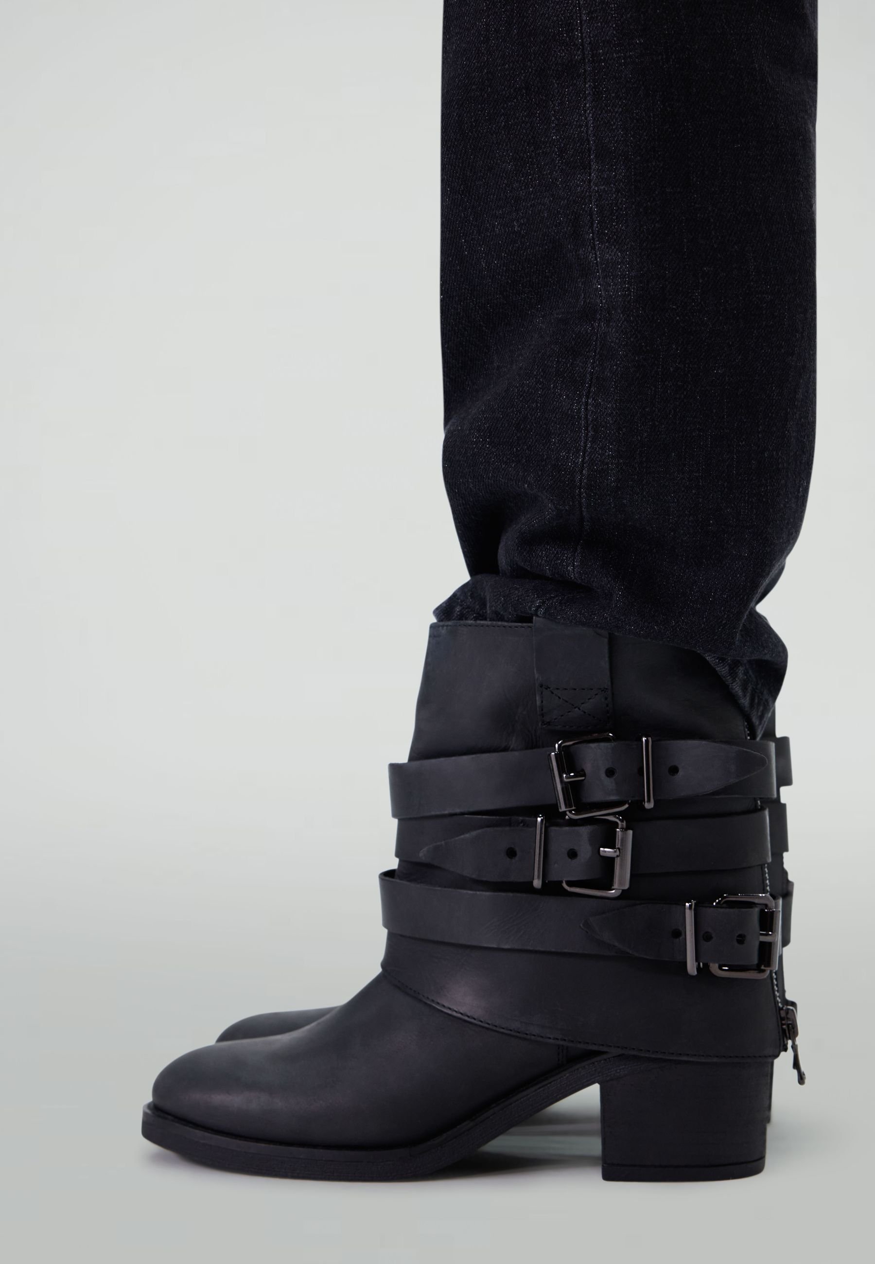 Cowboy Boots Biker Stiefel Frauen Damen Stiefel Sacha Biker Boots