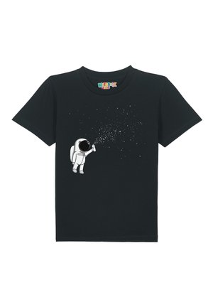 Print T-shirt - black