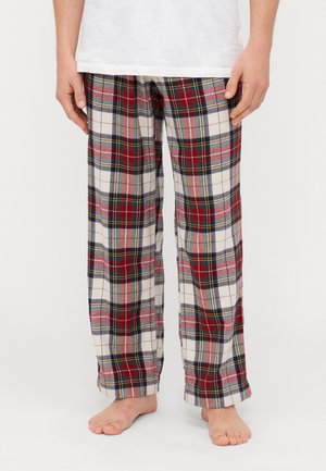 SLEEP STORES - Pyjamahousut/-shortsit - white/green/red