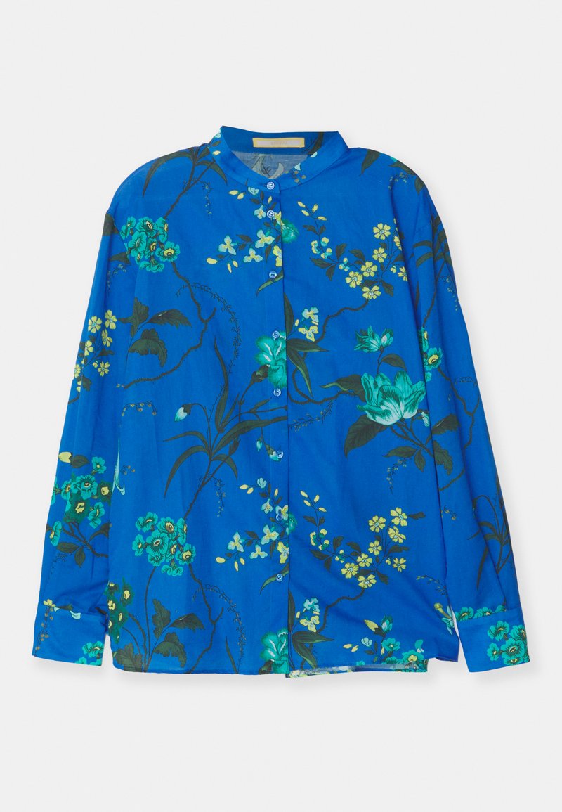 Erdem Overhemdblouse donkerblauw Erdem Overhemdblouse donkerblauw