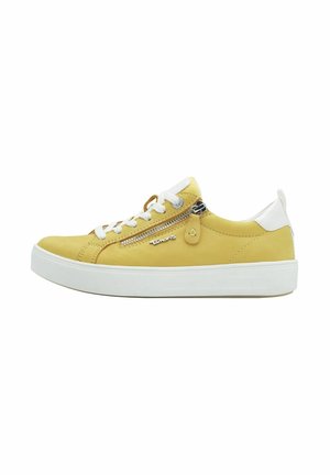 BEQUEME SNEAKER MIT T-FLOW EFFECT - Trainers - yellow nubuc