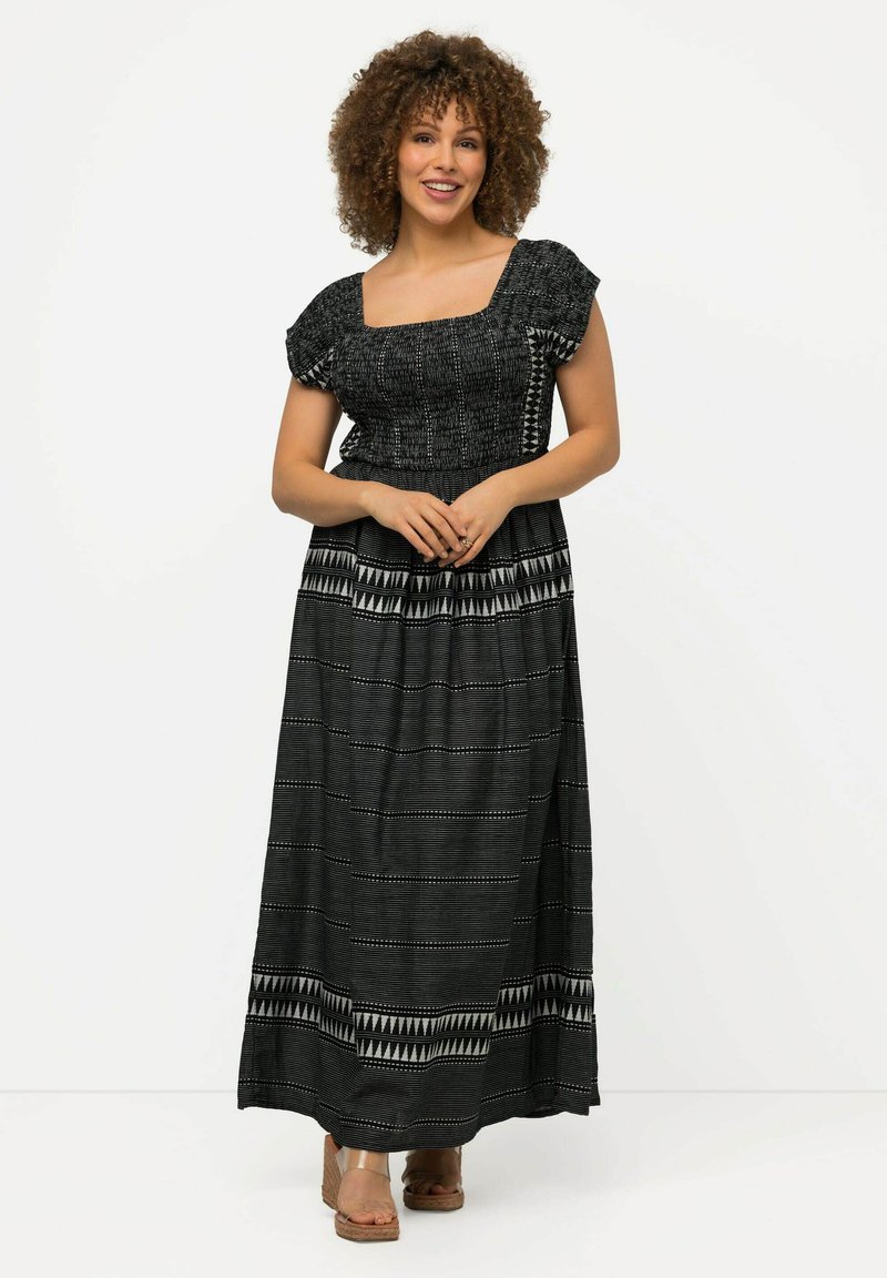 Ulla Popken Maxi-jurk - black