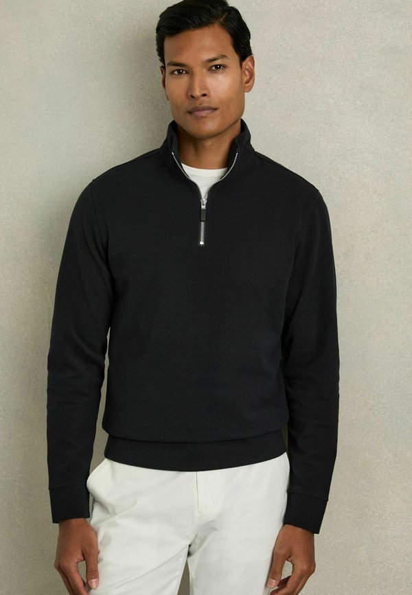 REGULAR FIT - CREEK BRUSHED HALF - Strickpullover