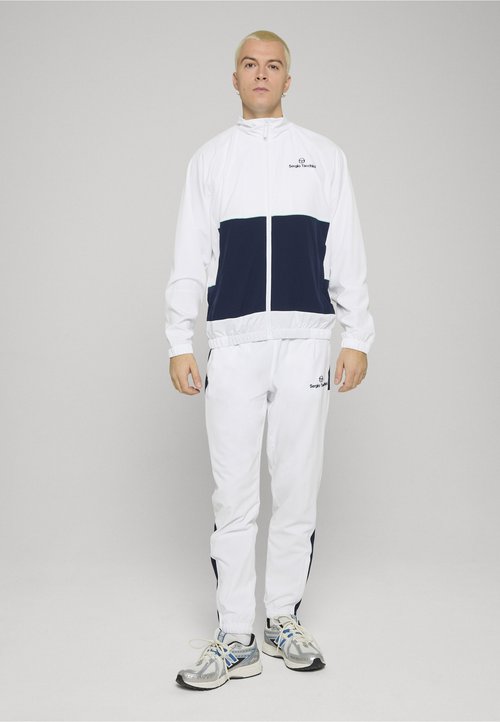 Sergio Tacchini AGAVE SET - Tracksuit - navy white/blue - Zalando