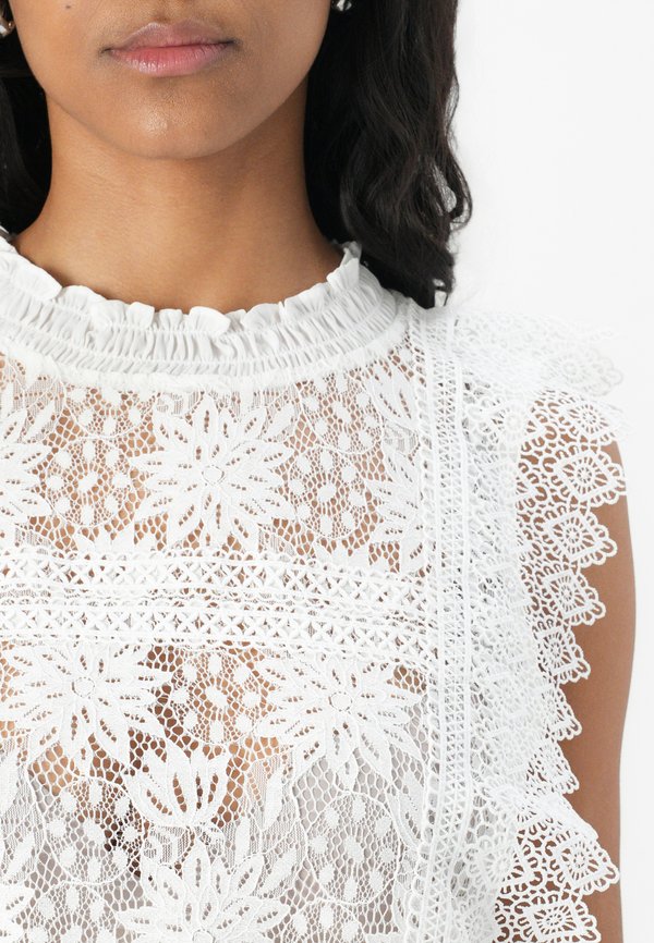 ONLGILLIAN O NECK - Blouse - cloud dancer2