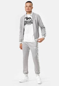 Lonsdale - ASHWELL - Gornji dio trenirke - grey white Minijatura 1