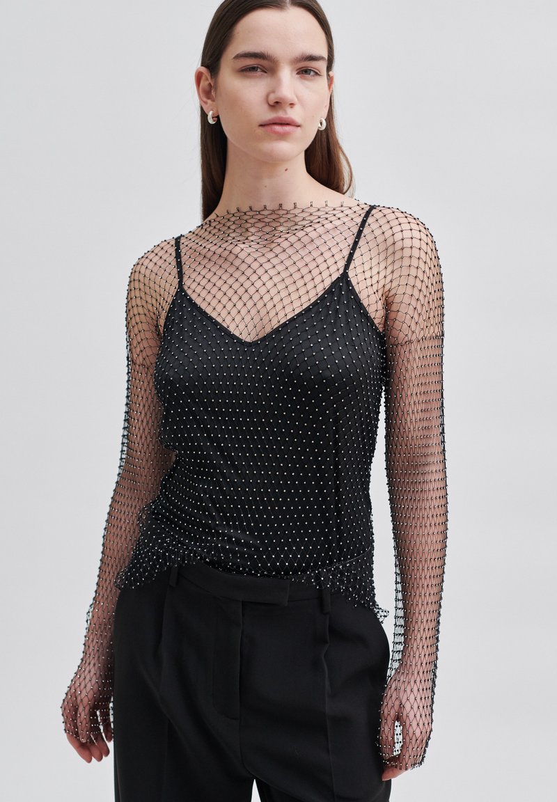Second Female Haven Blouse- Black