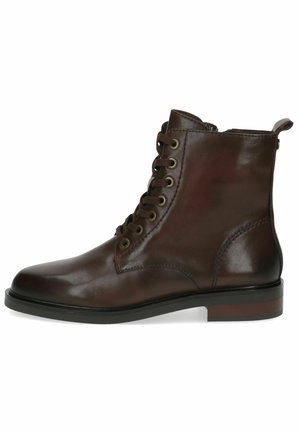 Snørestøvletter - dk brown nappa