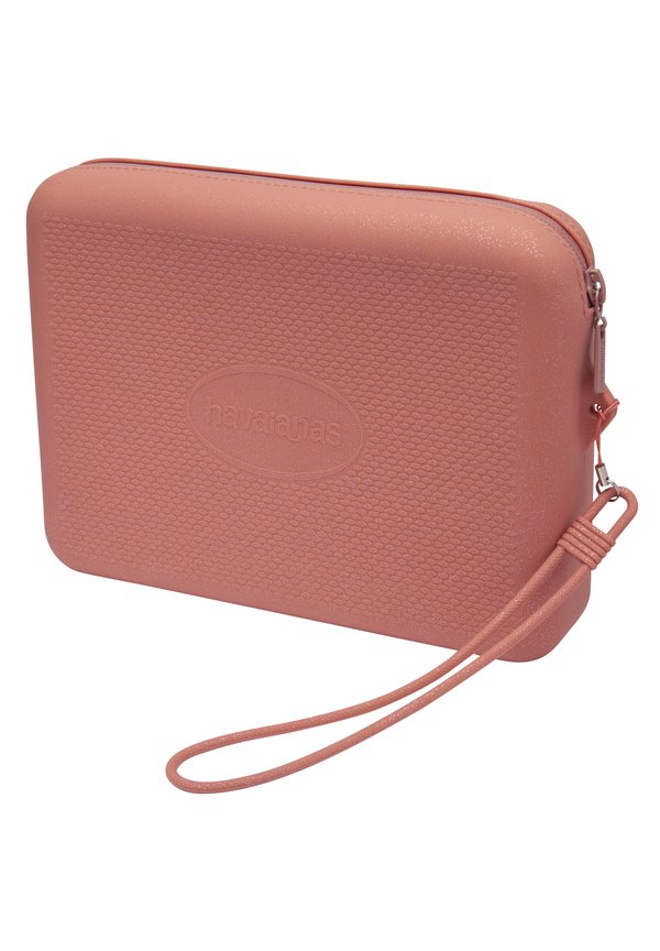 HAVAIANAS BEACH NECESSAIRE GLITTER - Wash bag - crocus rose2