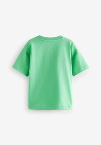 Next SHORT SLEEVE CHARACTER - Triko s potiskem - green alligator