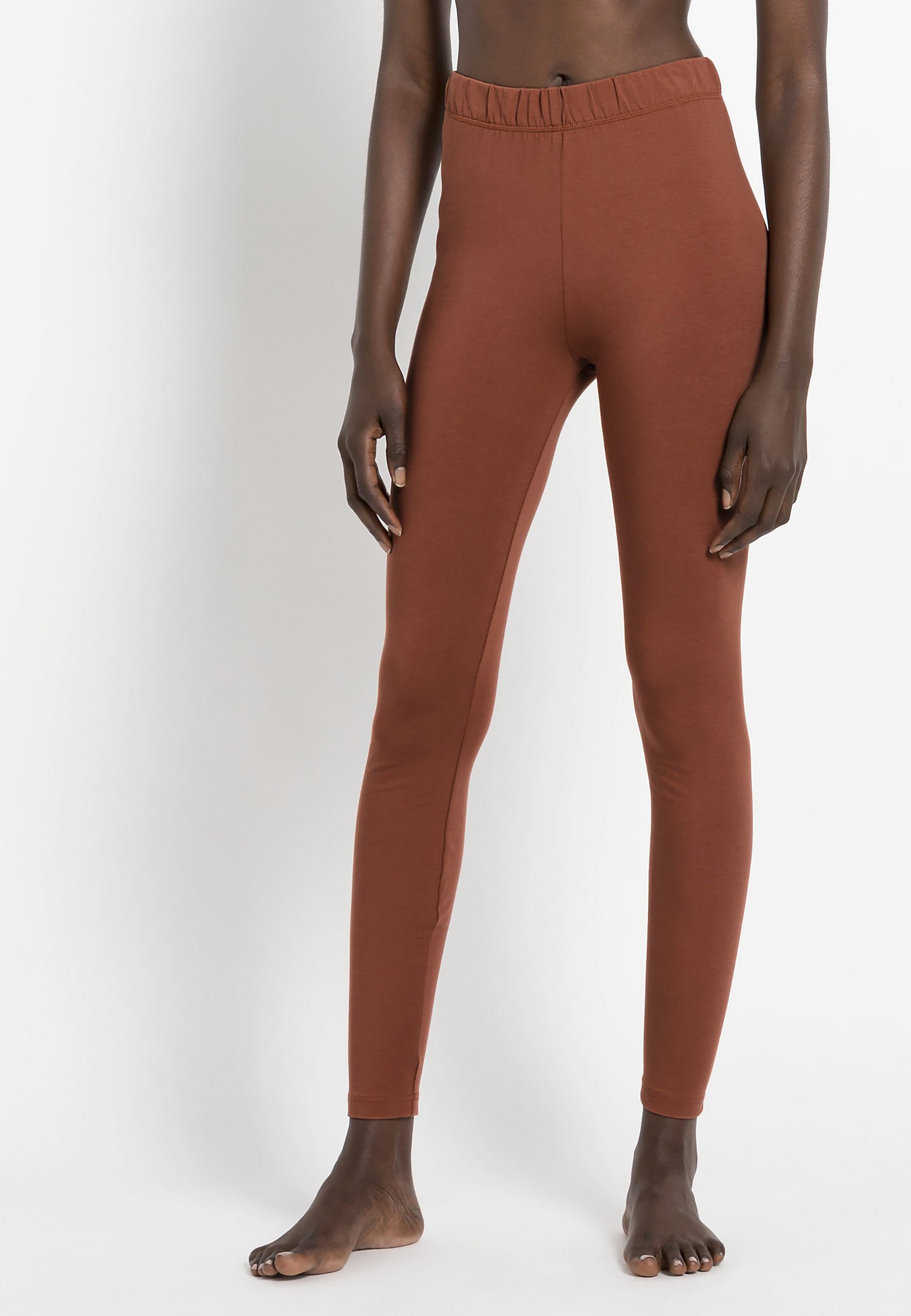 hessnatur SPORT - Leggings - kupferrot/arancione - Zalando.it