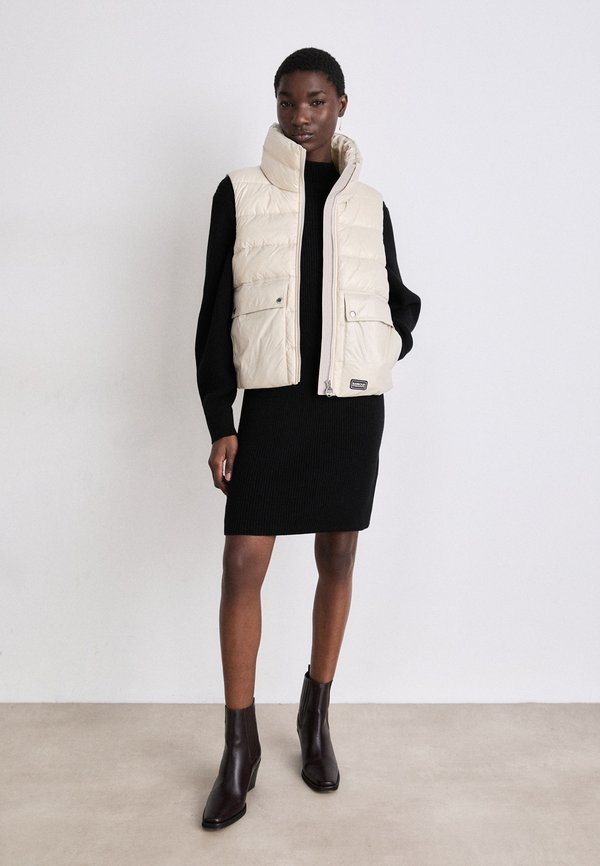 GRIFFIN PUFFER GILET - Waistcoat - silver cloud2